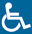 Logo für Barrierefreien Zugang