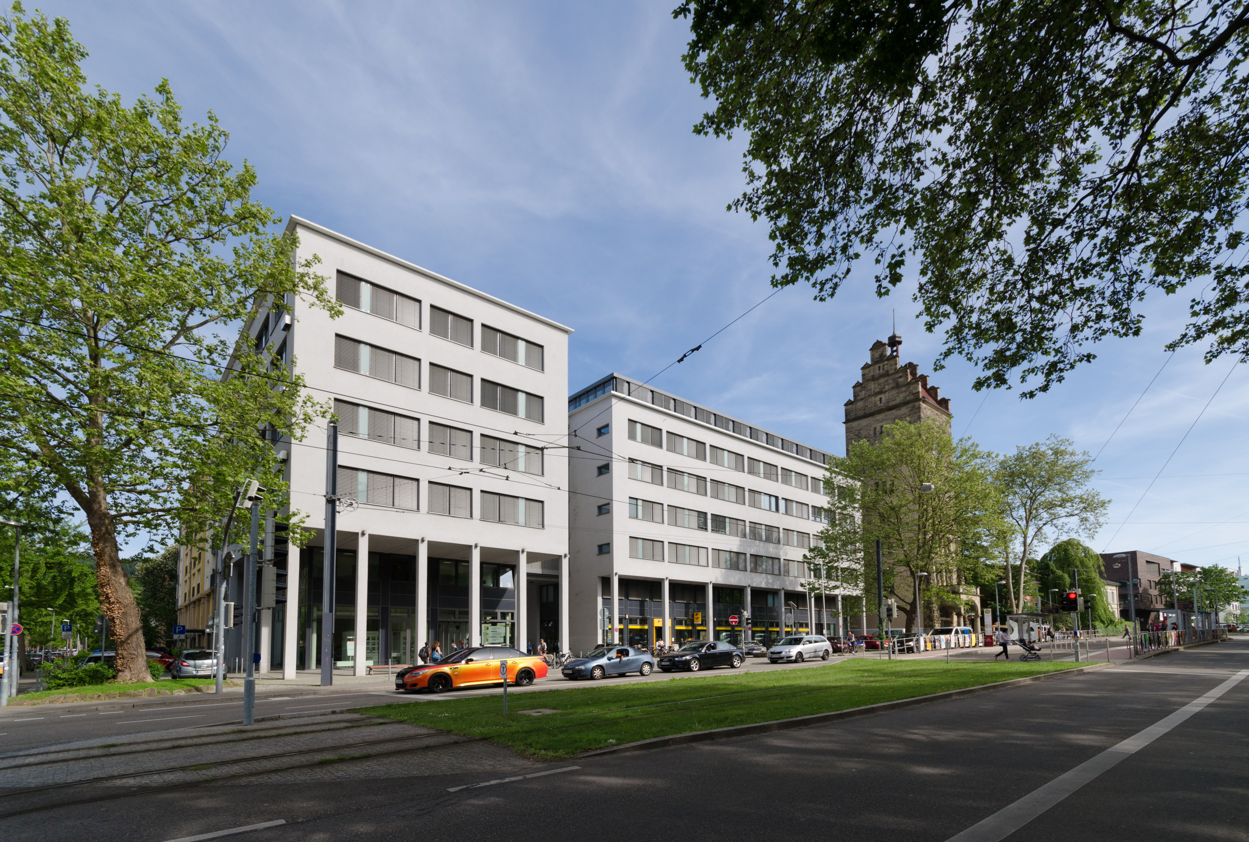 Gebäude des Landesarbeitsgerichts Baden-Württemberg in Freiburg Das Bild zeigt das Gebäude des Landesarbeitsgerichts Baden-Württemberg in Freiburg