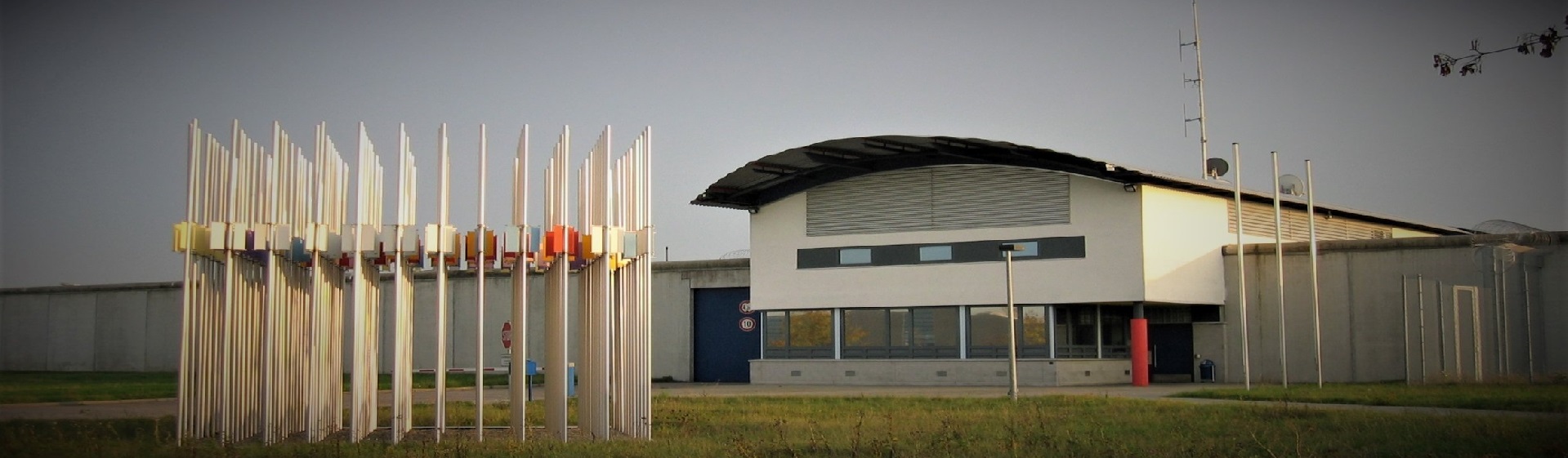 Außenansicht der Justizvollzugsanstalt Schwäbisch Hall.